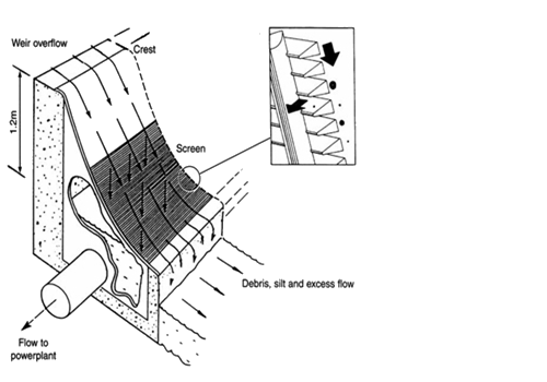 Coanda Intake Screens